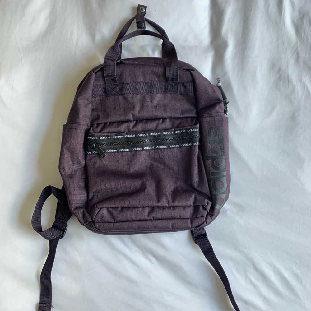 Dark Purple Adidas Backpack
